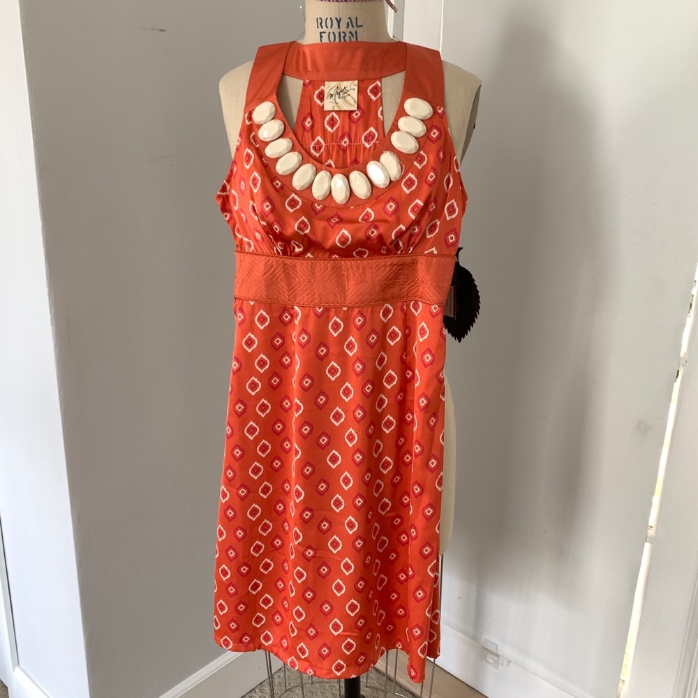 Satin sun dress